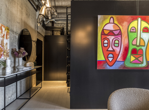 Sale - Designer loft with terrace,Praha 12 - Modřany