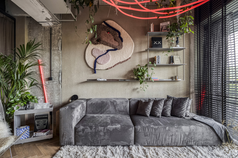 Designový loft v rezidenci Vanguard, Praha 12 - Modřany