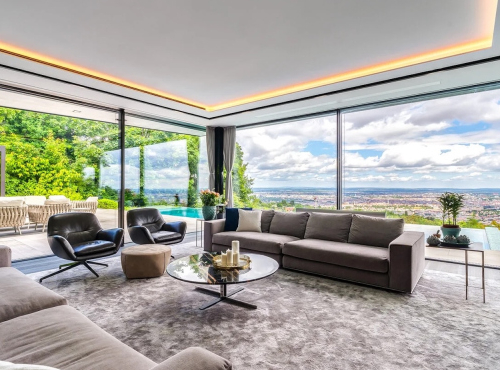 Moderní vila s panoramatickým výhledem, Budapešť - Maďarsko