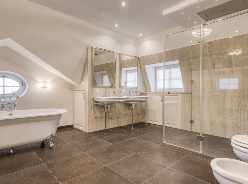 Sale - Exceptional baroque villa, Prague 9 - Vysočany