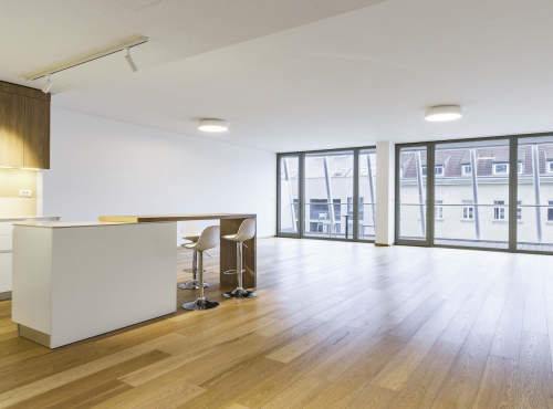 Pronájem - Světlý byt 4+kk s terasou, Praha 5 - Smíchov