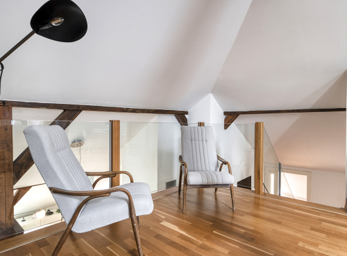 Prodej - Mezonetový byt 5+kk, Praha 2 - Vinohrady