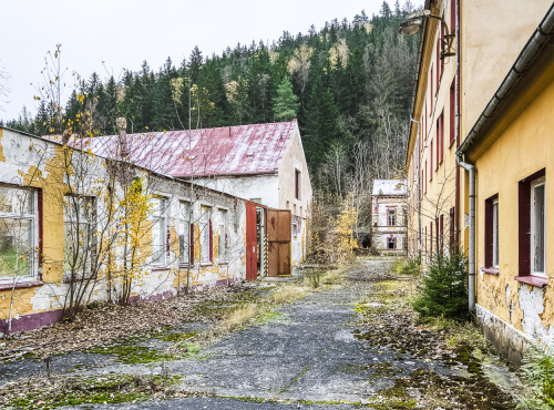 Sale - Vast land in the historic Pirkenhammer area, Karlovy Vary- Březová