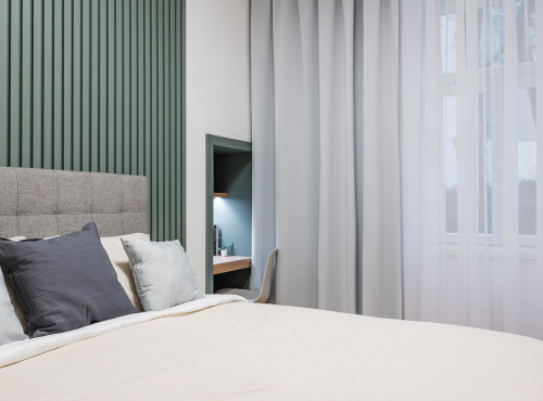 Pronájem - Moderní byt 3+kk v Rezidenci Sovova, Praha 8 – Karlín