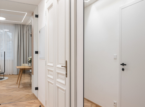 Pronájem - Moderní byt 3+kk v Rezidenci Sovova, Praha 8 – Karlín