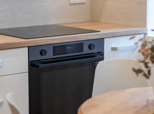 Modern 1+kk apartment in Sovova Residence, Prague 8 – Karlín