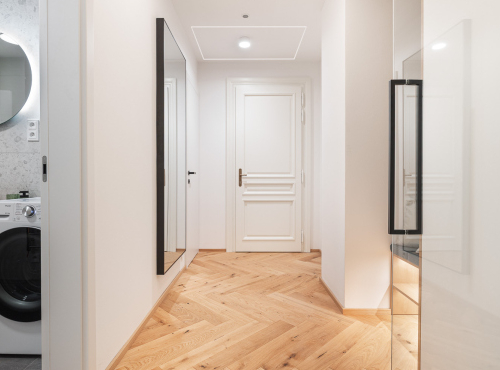 Pronájem - Moderní byt 1+kk v Rezidenci Sovova, Praha 8 – Karlín