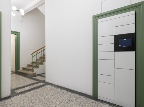 Pronájem - Moderní byt 1+kk v Rezidenci Sovova, Praha 8 – Karlín