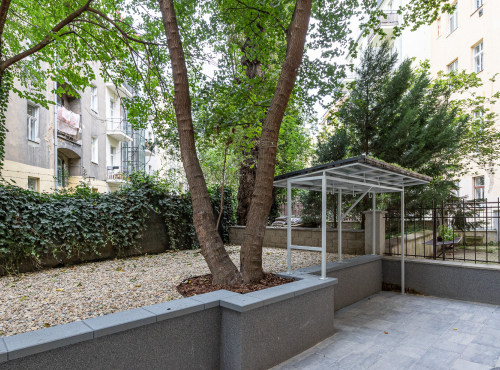 Pronájem - Moderní byt 1+kk v Rezidenci Sovova, Praha 8 – Karlín