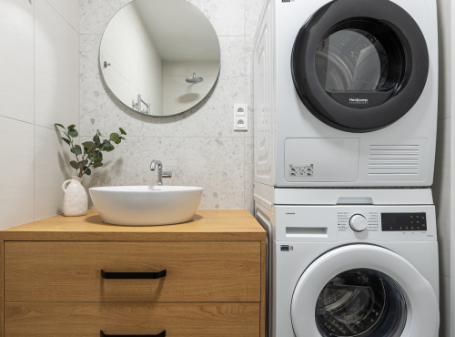 Pronájem - Moderní byt 2+kk v Rezidenci Sovova, Praha 8 – Karlín