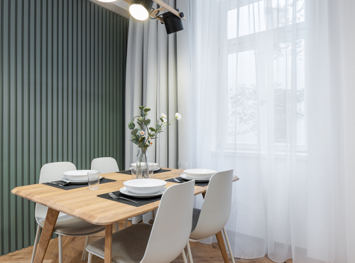 Modern 2+kk apartment in Sovova Residence, Prague 8 – Karlín