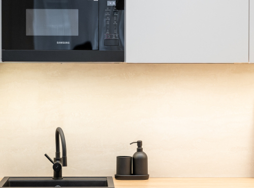 Modern 2+kk apartment in Sovova Residence, Prague 8 – Karlín