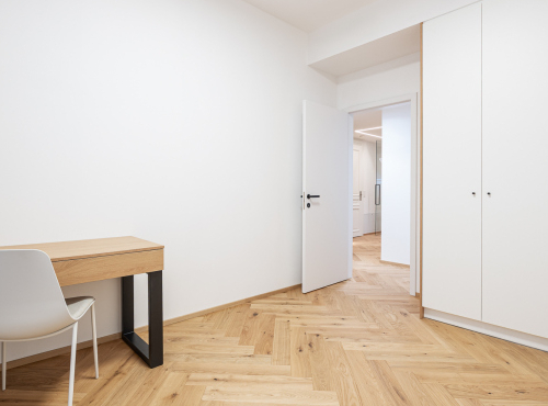 Pronájem - Mezonetový byt 4+kk v Rezidenci Sovova, Praha 8 – Karlín