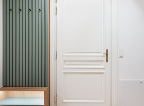 Pronájem - Mezonetový byt 4+kk v Rezidenci Sovova, Praha 8 – Karlín