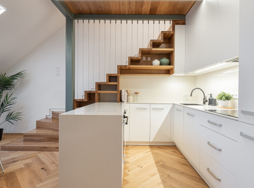 Duplex 4+kk apartment in Sovova Residence, Prague 8 – Karlín