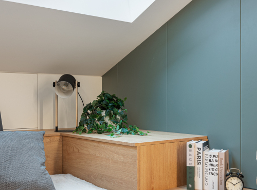 Pronájem - Mezonetový byt 4+kk v Rezidenci Sovova, Praha 8 – Karlín