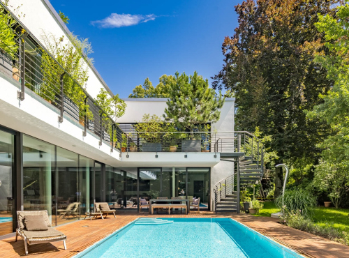 Modern villa in Californian style, Munich - Germany