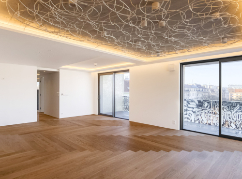 Sale - Three bedroom apartment with private wellness, Prague 7 - Holešovice