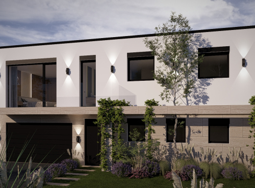 Sale - Modern villa with garden, Prague-west, Popovičky