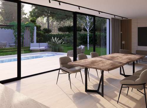 Sale - Modern villa with garden, Prague-west, Popovičky